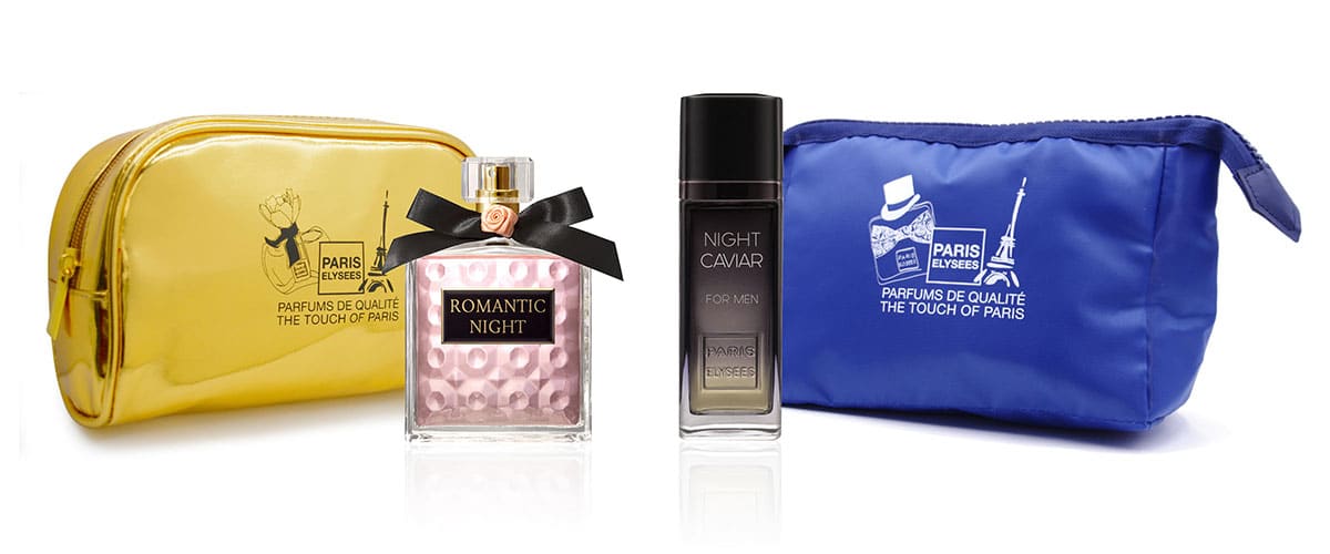 Sensual Night Perfume Duo for Men and Women | Paris Elysees Parfums