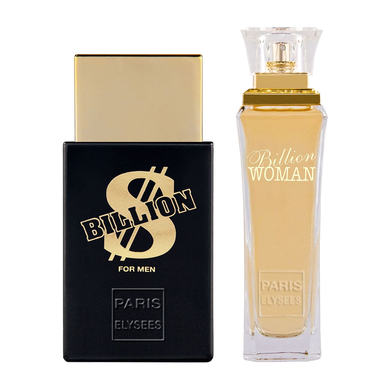 Billion Kisses Perfume Duo for Men and Women | Paris Elysees Parfums